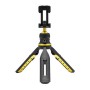 Trípode YeYian Glitnir Master - Capacidad 500 g - Tornillo universal para montaje 1/4" - Negro con Amarillo - YSS-SWFL-01-BL