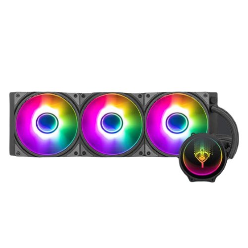 Kit de Enfriamiento Líquido YEYIAN VATN - 3 Ventiladores RGB 2000 RPM - Modelo YTT-360AL-01