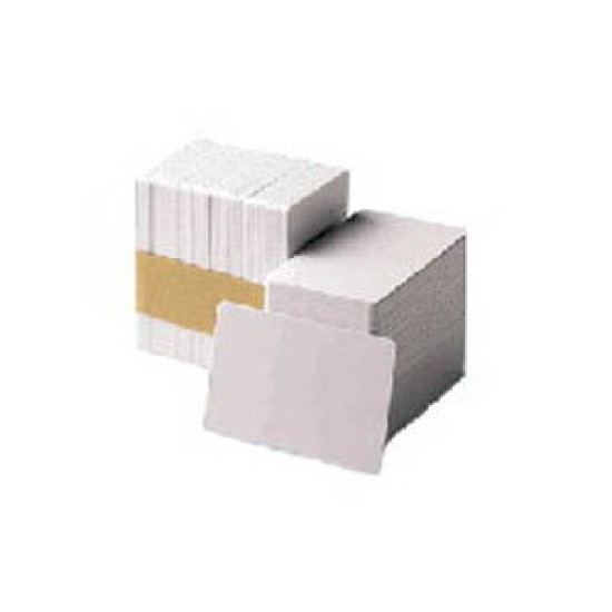 Tarjetas Zebra Technologies Premier PVC - 500 tarjetas - Blanco - 104523-111