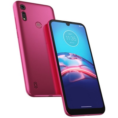Smartphone Motorola Moto E6i - 6.1" - Unisoc SC9863A - 2GB - 32GB - Cámaras 5MP/13MP - 3000 mAh - Android - Rosa - MOTXT2053-5R
