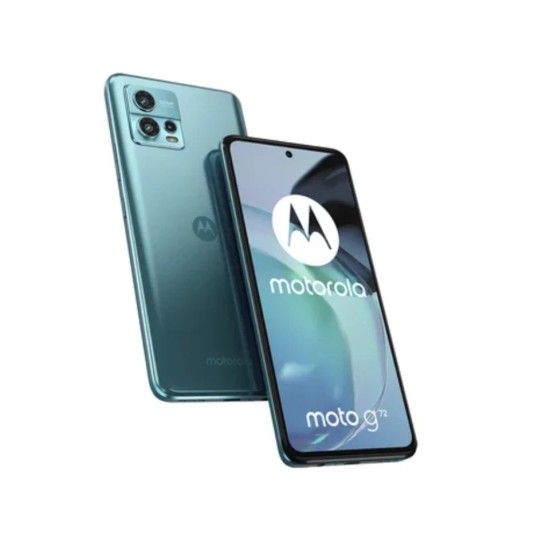 Smartphone Motorola Moto G72 - 6.6" - Mediatek Helio G99 - 6GB - 128GB - Cámaras 16MP/108MP - Android - Azul - MOTO G72-AZUL