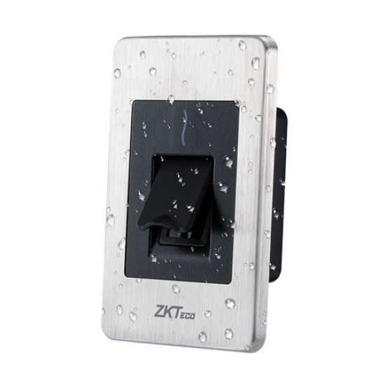 Control de Acceso ZKTeco FR1500S - Lector de Huella y Tarjeta - RS-485 - Exterior - FR1500S