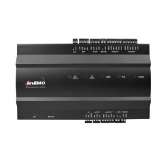 Control de Acceso ZKTeco InBio460 - Lector de Huellas Digitales - Lector de Tarjetas - Negro - INBIO460L