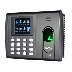 Lector Biométrico ZKTeco K30 - 2.8 Pulgadas - 500 Huellas - TCP/IP - USB