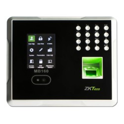 Lector Biométrico ZKTeco MB160ID - Reconocimiento Facial, Huella Digital y Tarjetas - 2.8"