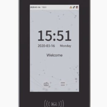 Caja Anviz AN-ACCK00 - Plástico 86x86mm para Montaje de Botón de Salida