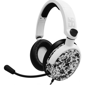 Diadema Gamer 4gamers C6-100CAMO - Alámbrico - Camuflaje Blanco - C6-100CAMO-WHT-4G