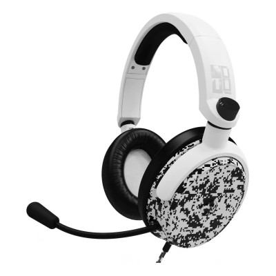 Diadema Gamer 4gamers C6-100CAMO - Alámbrico - Camuflaje Blanco - C6-100CAMO-WHT-4G