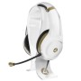 Kit Gamer 4gamers XP-GOLDR-WHT-4G - Diadema - Alámbrico - Base para Diadema - Blanco con Dorado - XP-GOLDR-WHT-4G