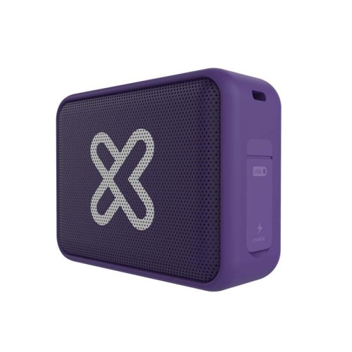 Bocina Portátil Klip Xtreme Nitro Bluetooth 5.0 Resistente al Agua IPX7 - Modelo KBS-025PR Morado