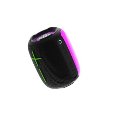 Bocina Portátil Klip Xtreme ZoundFire - Bluetooth - 3.5mm - LED - KBS-250BK