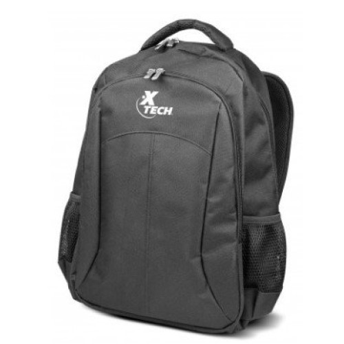 Mochila Xtech XTB-210 para Laptop 15.6 Pulgadas - Nylon Negro - 2 Compartimentos