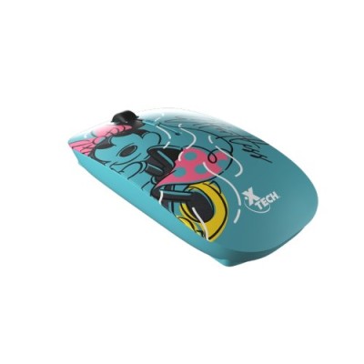 Mouse Xtech XTM-D340MM - Inalámbrico - USB - Aqua - Edición Minnie Mouse - XTM-D340MM