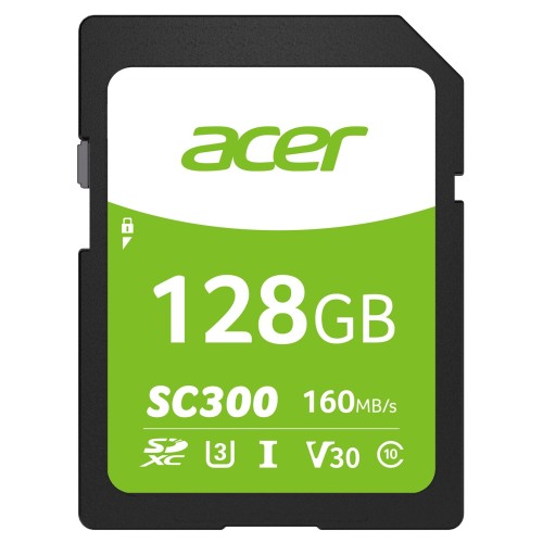 Memoria SDXC Acer SC300 128GB UHS-I V30 - BL.9BWWA.308 Memoria SDXC Acer SC300 128GB UHS-I V30 - BL.9BWWA.308