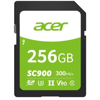 Memoria SDXC Acer SC900 - 256GB - UHS-II - V90 - BL.9BWWA.312