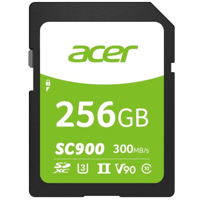 Memoria SDXC Acer SC900 - 256GB - UHS-II - V90 - BL.9BWWA.312