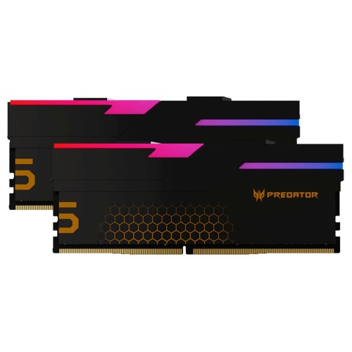 Memoria RAM Acer Predator Hermes DDR5 32GB 6800MHz Kit 2x16GB Modelo BL.9BWWR.400