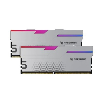 Memoria RAM Acer Predator Hermes RGB - DDR5 - 32GB (2x16GB) - 6800MHZ - UDIMM - Para PC - BL.9BWWR.401