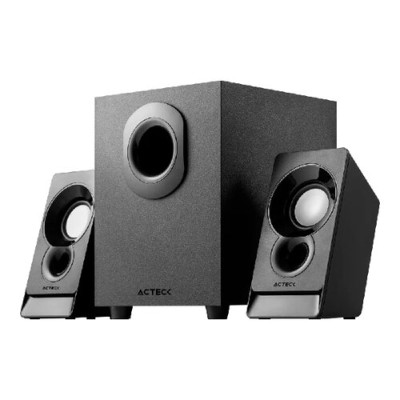 Bocina Acteck Elant ACT AS470 - 3.5mm - Alámbrico - con Subwoofer - Negro - AC-935241