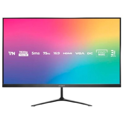 Monitor Acteck CAPTIVE VIVID SP270 - 27" - Full HD - HDMI - VGA - AC-935845