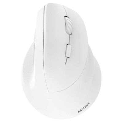Mouse Acteck VIRTUOS FITT MI520 - Inalámbrico - 6 Botones - Blanco - AC-936231