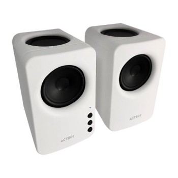Bocinas Acteck Dynamic Exact Mini BS475 - Inalámbrico - Bluetooth - Blanco - AC-936378