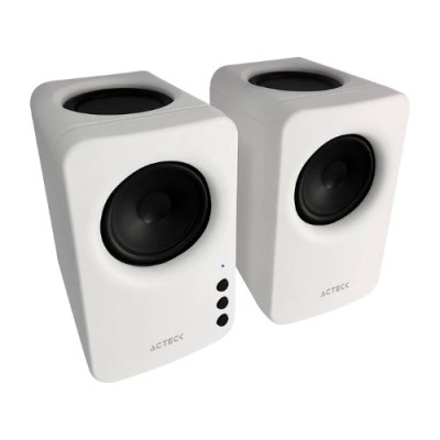 Bocinas Acteck Dynamic Exact Mini BS475 - Inalámbrico - Bluetooth - Blanco - AC-936378