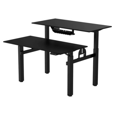 Escritorio Acteck Ergo Desk V2 ED727 - Acero,Madera - Negro - AC-937269