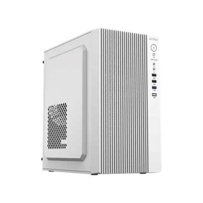 Gabinete Acteck Zenith GI656 - Mini Torre - Micro-ATX/Mini ITX - Fuente 500W - Blanco - AC-939270