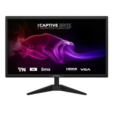 Monitor Gamer Acteck Captive Brite CB195 - 19.5" - HD - 60Hz - HDMI - VGA - AC-939409