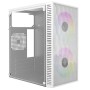 Gabinete Gamer Acteck Fuji GC470 - Mini Torre - Micro ATX/Mini ITX - Fuente 500W - Panel Lateral - Blanco - AC-939515