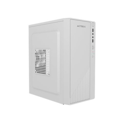 Gabinete Acteck Kioto GC220F - Mini Torre - Micro-ATX/Mini-ITX - Fuente 500W - Blanco - AC-939546