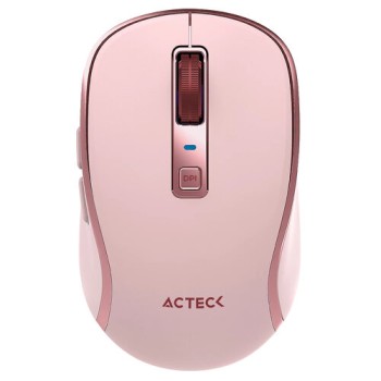 Mouse Acteck Optimize Trip Pro MI580 - Inalámbrico - 6 Botones - Rosa - AC-939614