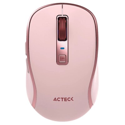 Mouse Acteck Optimize Trip Pro MI580 - Inalámbrico - 6 Botones - Rosa - AC-939614