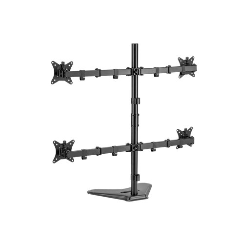 Soporte para 4 Monitores Acteck Enforce Zone-B SM445 - 17 pulgadas a 32 pulgadas - Hasta 9 kg por Pantalla - AC-939669