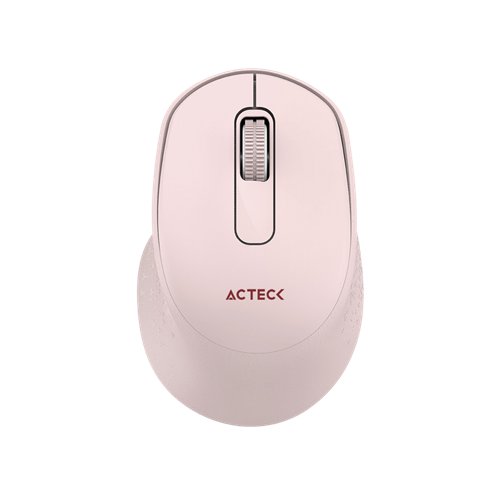 Mouse Inalámbrico Acteck Optimize Ergo MI470 USB Rosa - AC-939881