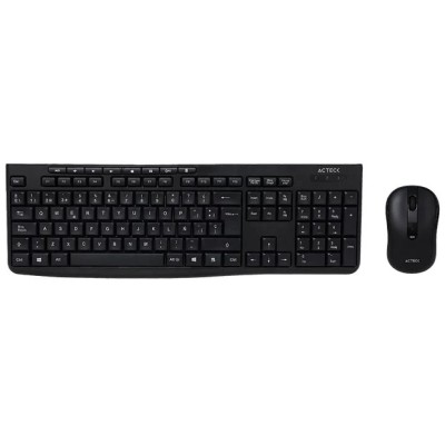 Kit Teclado y Mouse Acteck Creator Prime MK225 - Inalámbrico - AC-939935