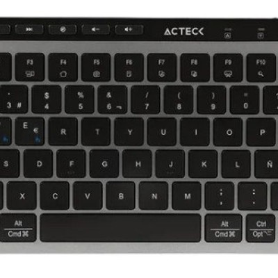 Teclado Acteck Inspire Krea TI750 - Inalámbrico - Negro con Gris - AC-940092