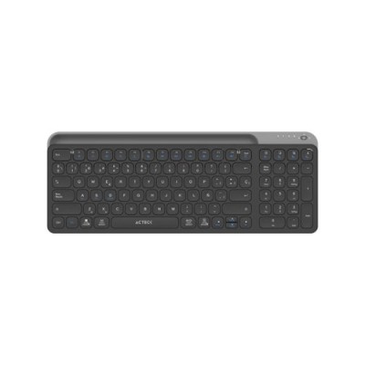 Teclado Acteck Inspire Trek TI747 - Inalámbrico - Bluetooth - USB - Español - Negro - AC-940108
