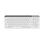 Teclado Acteck Inspire Trek TI747 - Inalámbrico - Bluetooth - USB - Español - Blanco - AC-940115