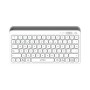 Teclado Acteck Inspire Trek TI737 - Inalámbrico - Bluetooth - USB - Español - Blanco - AC-940139