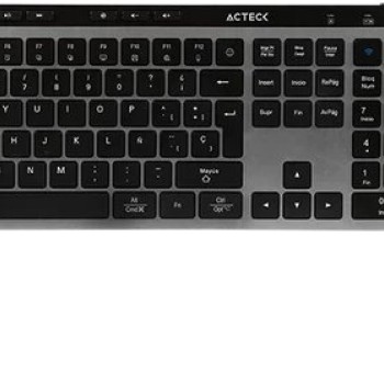 Kit Teclado y Mouse Inalámbrico Acteck Creator Krea MK755 - Bluetooth 5.0 y RF 2.4 GHz - Modelo AC-940160