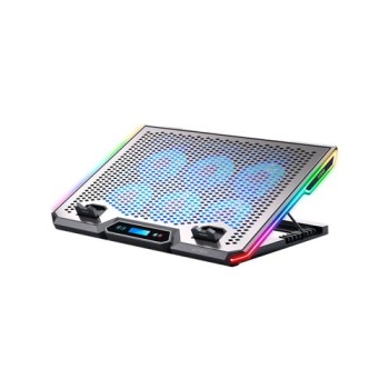 Base Enfriadora Acteck Froost Zero BE640 - 2xUSB - Ajustable - RGB - AC-940788