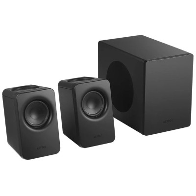 Bocinas Acteck Dynamic Exact Mini S-Pro BS495 - 60W - Bluetooth - Negro - AC-940832
