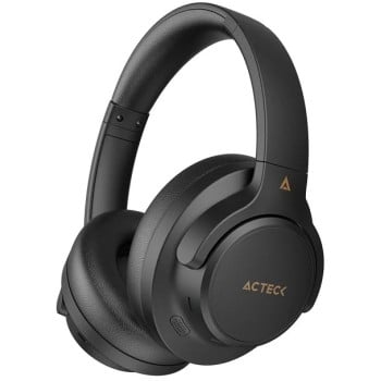 Audífonos Acteck Hype Epic HP750 - Inalámbrico - Bluetooth - Negro - AC-940856