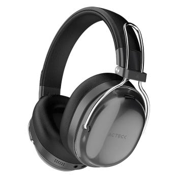 Audífonos Acteck Luxe Pure HP730 - Inalámbrico - Bluetooth - Negro - AC-940870