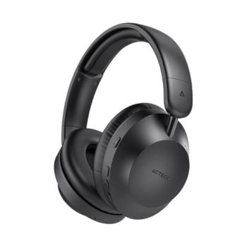 Audífonos Acteck Triton Pro HP636 - Inalámbrico - Bluetooth - Micrófono - Negro - AC-940924