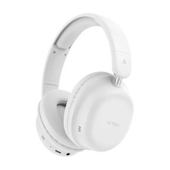 Audífonos Acteck Honour 2 Plus HP626 - Inalámbrico - Bluetooth - Micrófono - Blanco - AC-940955