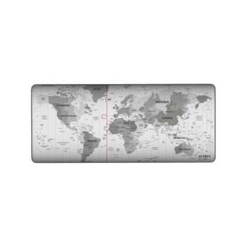 Mouse Pad Acteck Vibe Flow World MT494W - XL - Gris - AC-941044
