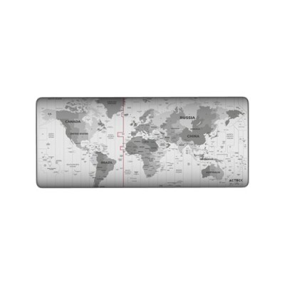 Mouse Pad Acteck Vibe Flow World MT494W - XL - Gris - AC-941044